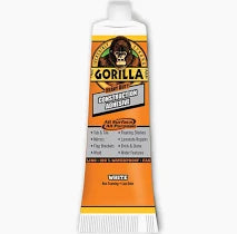 Gorilla® 2.5 oz. Tube Heavy-Duty Construction Adhesive