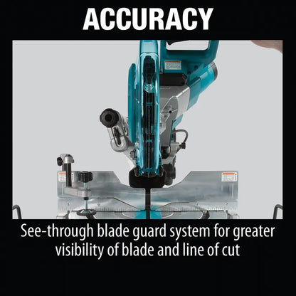 10" Dual-Bevel Sliding Compound Miter Saw with Laser