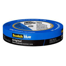 1" Blue Painters Tape, 60 yard Roll 3M