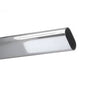 PRO 8' Long Closet Oval Closet Rod, Steel, Chrome Finish