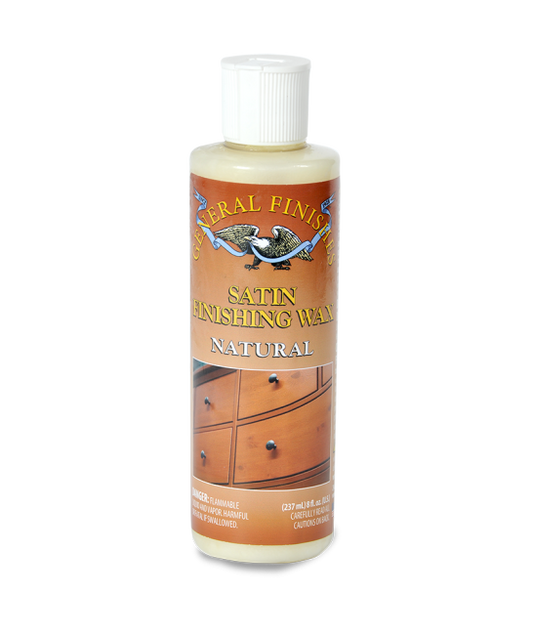 Satin Finishing Wax For Wood