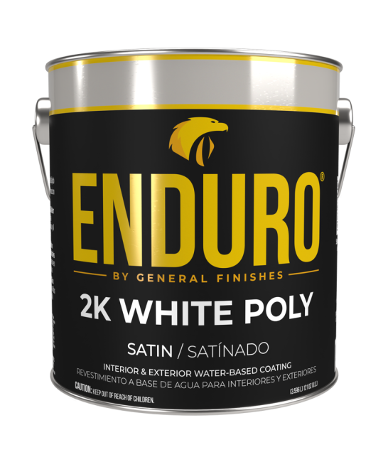 Enduro Professional Water-Based Tintable 2K White Poly