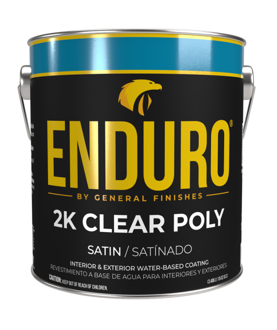 Enduro Professional Water-Based Tintable 2K Clear Poly
