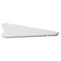 10.5" KV182 Heavy-Duty Shelf Bracket, White Finish