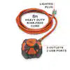 RIDGID 3-Outlet Power Ball Extension Cord Plus USB