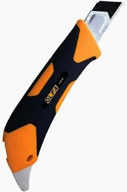OLFA 1072198 LA-X 18mm Fiberglass Rubber Grip Heavy-Duty Utility Knife (New Version) 18mm