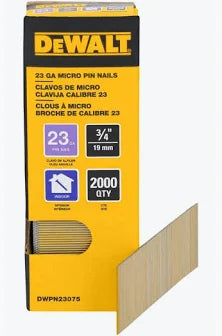 3/4 in. x 23-Gauge Bright Finish Pin Nail