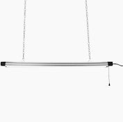 BRAUN 5500 Lumen, 4 ft. Linkable LED Hanging Shop Light