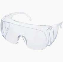 Eyeglass Protector Over the Glass - Indoor Safety Glasses (1-Pack)