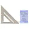 Swanson 7 in. Speed Square, Rafter / Carpenter Square Layout Tool with Etched Markings and Blue Book