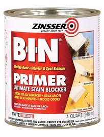 B-I-N Shellac-Based White Interior Primer and Sealer