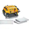 DEWALT 15 Amp Corded 13 in. Heavy-Duty 2-Speed Bench Planer with (3) Knives, In Feed Table and Out Feed Table